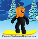 Pumpkin Snowboard